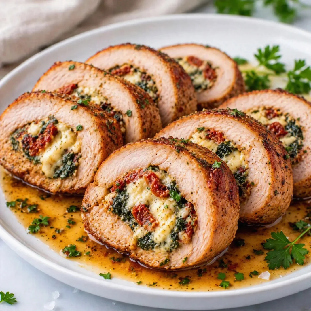 Stuffed Pork Tenderloin – Juicy and Savory