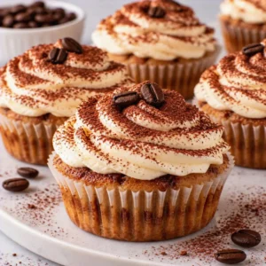 Tiramisu Cupcakes – Creamy and Flavorful