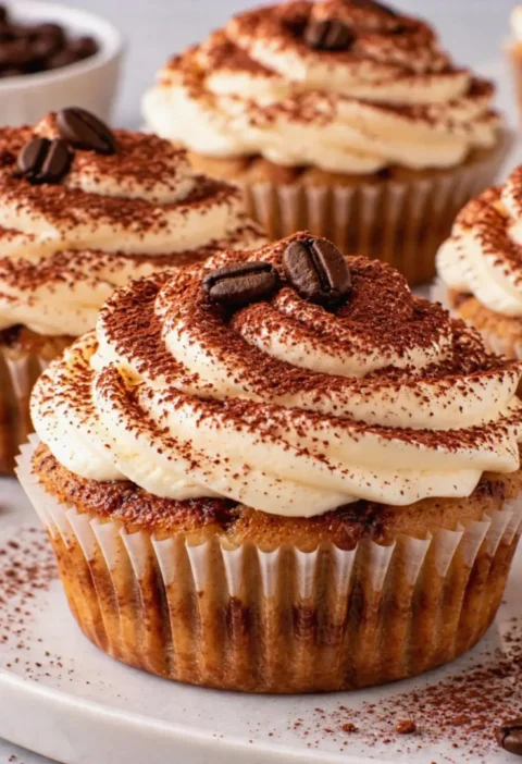 Tiramisu Cupcakes